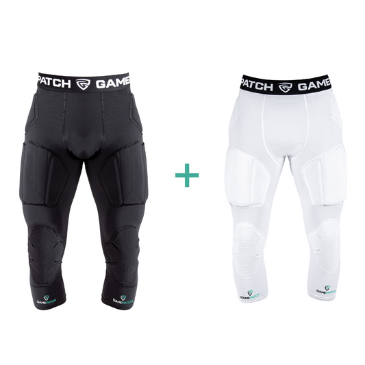 Tilboðs Tvenna - Full protection compression buxur með fullri vörn