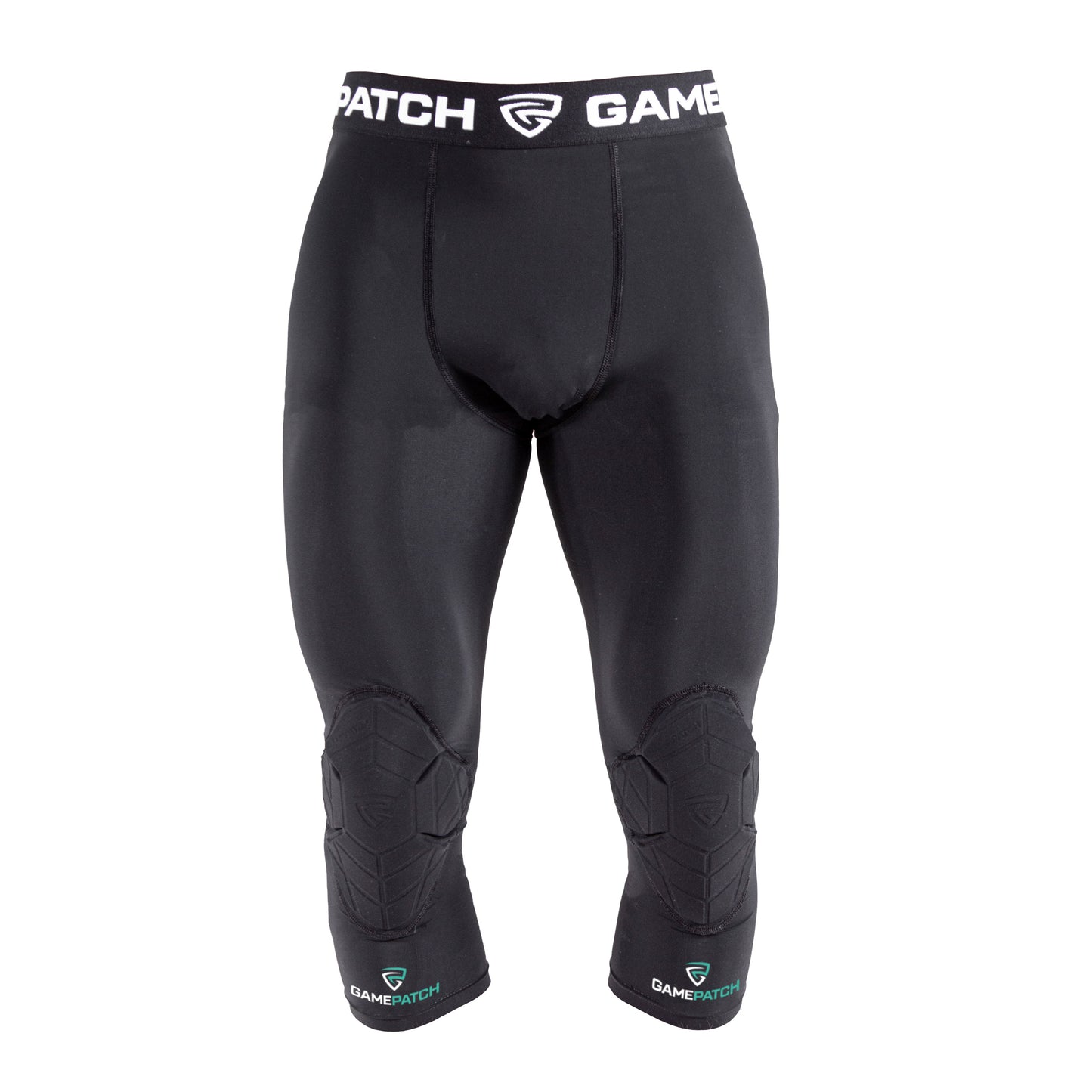 3/4 tights with knee padding - 3/4 Compression buxur með hnépúðuðum