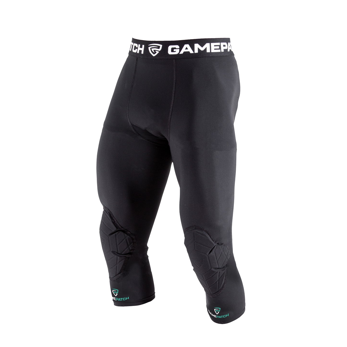 3/4 tights with knee padding - 3/4 Compression buxur með hnépúðuðum